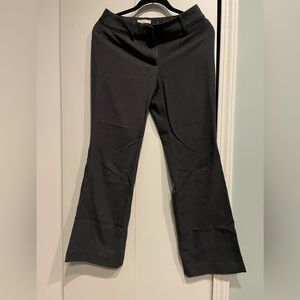Loft dark gray curvy fit boot cut dress pants. Size 2P
